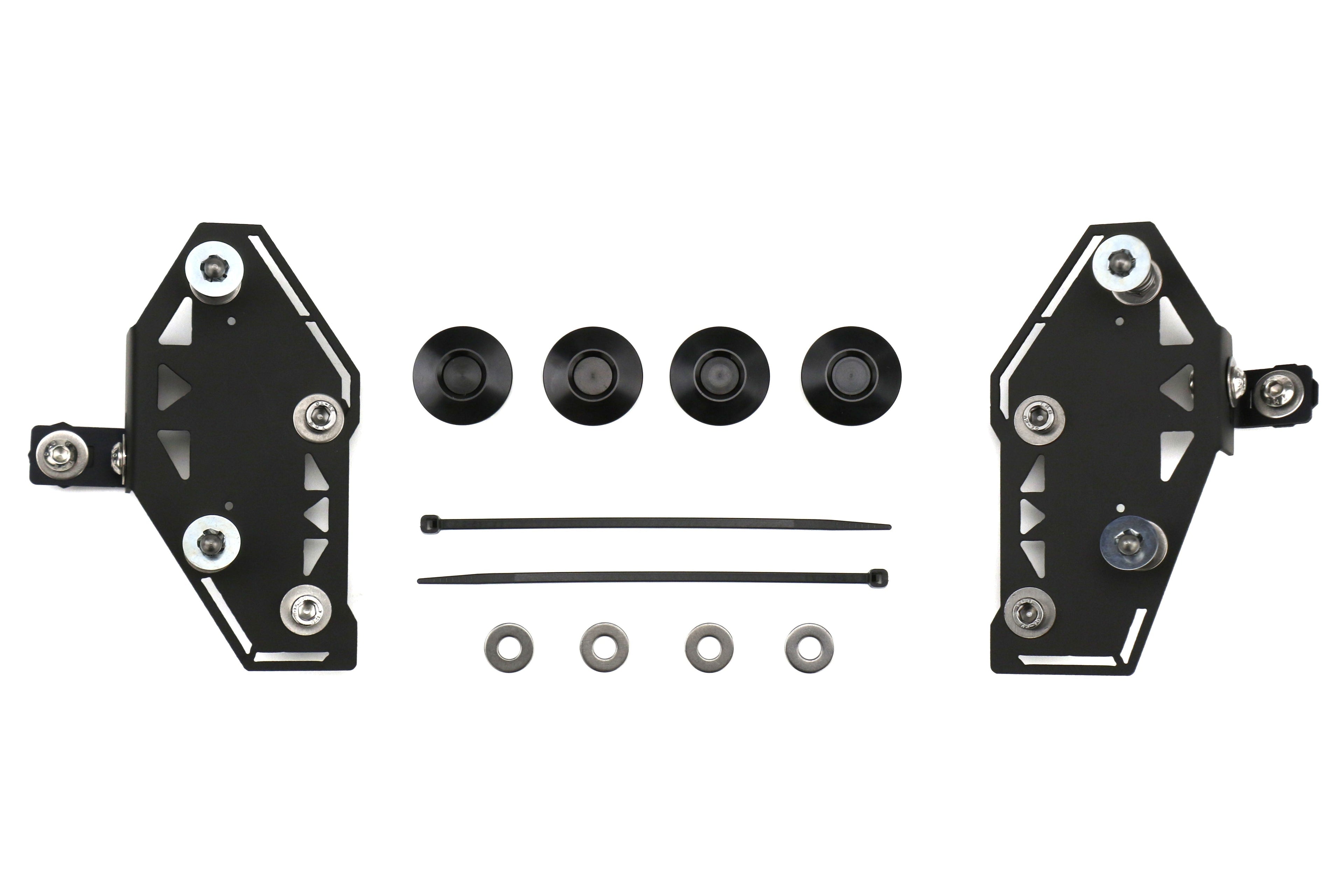 Move Over Racing Bumper Kit No Logo- Black - 2015-2021 Subaru WRX / STI