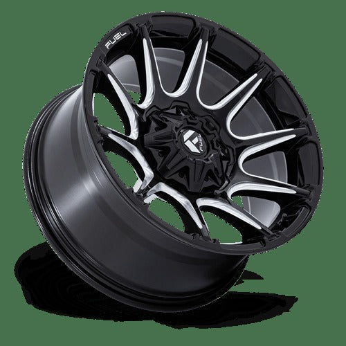 D880 22X10 BLANK G-BLK MILL 10MM (108-155)