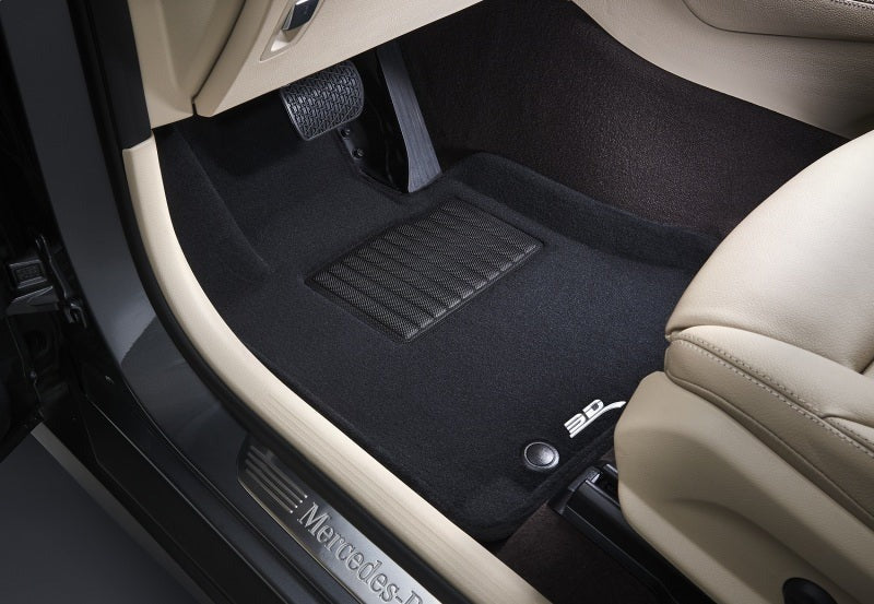 3D MAXpider Elegant Floor Mat - Black - 1st / 2nd Row - 2019-2024 Subaru Forester