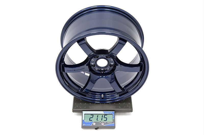 Gram Lights 57DR Eternal Blue Pearl 18x9.5 +38mm 5x114.3 (Single Wheel) - 2015-2024 Subaru WRX / 2015-2021 STI / 2019-2024 Forester