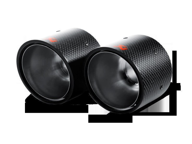 Akrapovic Tail Pipe Set Carbon for 2007-2014 MINI Cooper S (R56) / Cooper S Cabrio (R57) - TP-MINR56/57-CA