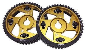 Brian Crower Adjustable Cam Gears for Subaru EJ205/EJ257 (Set of 2) - Exhaust Side Only - Subaru Models (inc. 2002-2014 WRX / 2004-2021 STI)