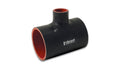 Vibrant Performance T-Hose Coupler, Hose ID 3in, Overall Length: 4in, Branch ID 1.50in, Silicone Intake/Boost/Cooling Plumbing - Part 19697