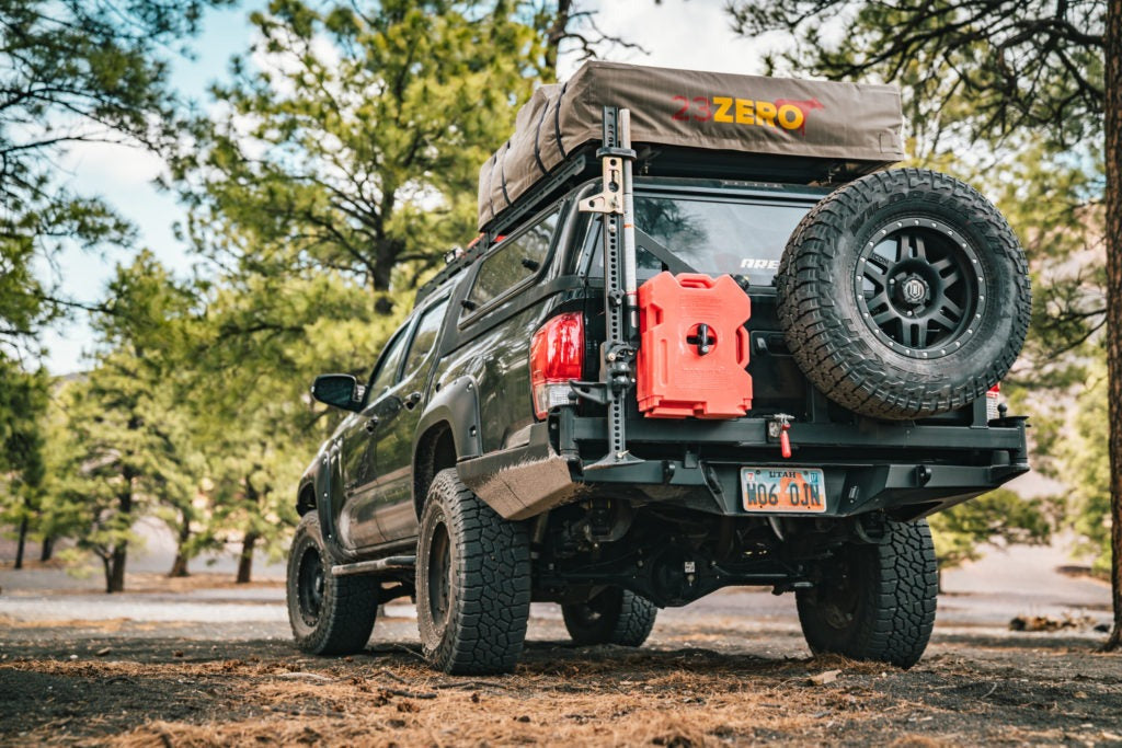 3rd Gen Toyota Tacoma High Clearance Rear Bumper No Swing Arm 16-22 Toyota Tacoma CBI Offroad