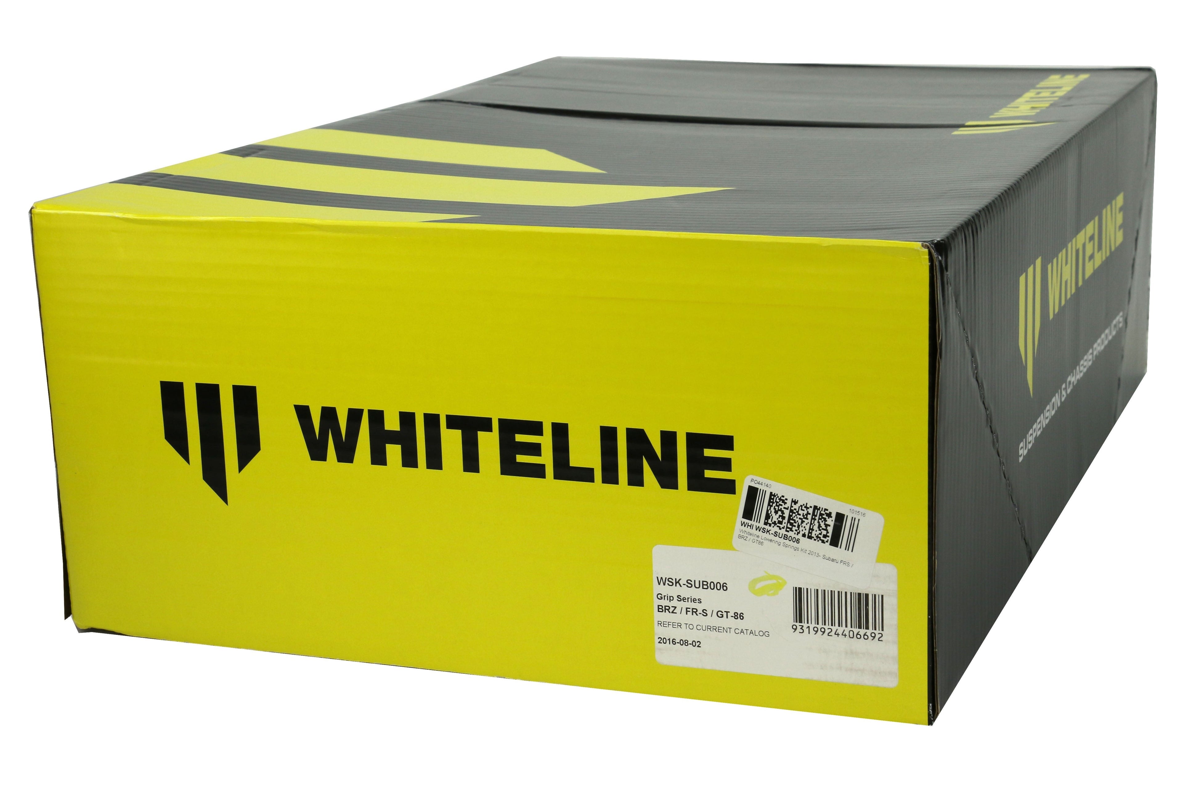 Whiteline Lowering Spring Kit - 2013-2021 Scion FR-S / Subaru BRZ / Toyota 86