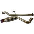 Brushed Tip ETS SINGLE EXIT TITANIUM CATBACK - 2022-2024 Subaru WRX