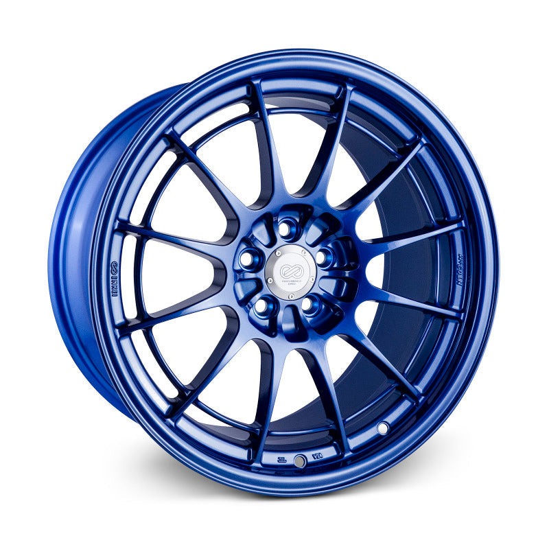 Enkei NT03+M 18x9.5 5x114.3 40mm Offset 72.6mm Bore - Victory Blue (Single Wheel)