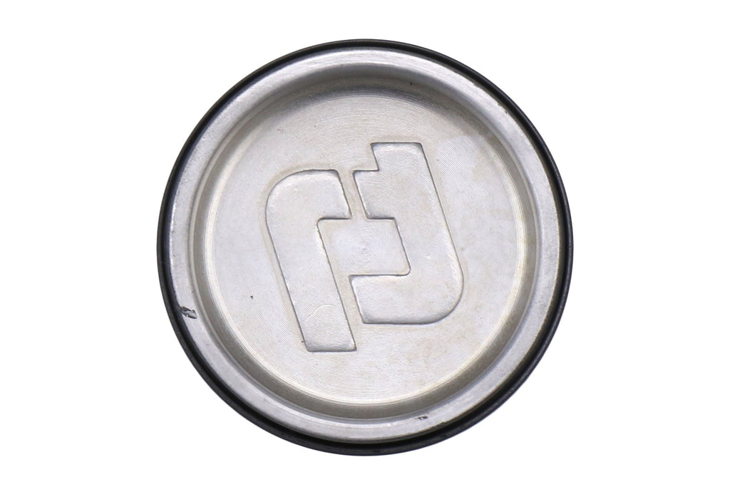 Titan 7 Flat Center Cap Satin Titanium - Universal