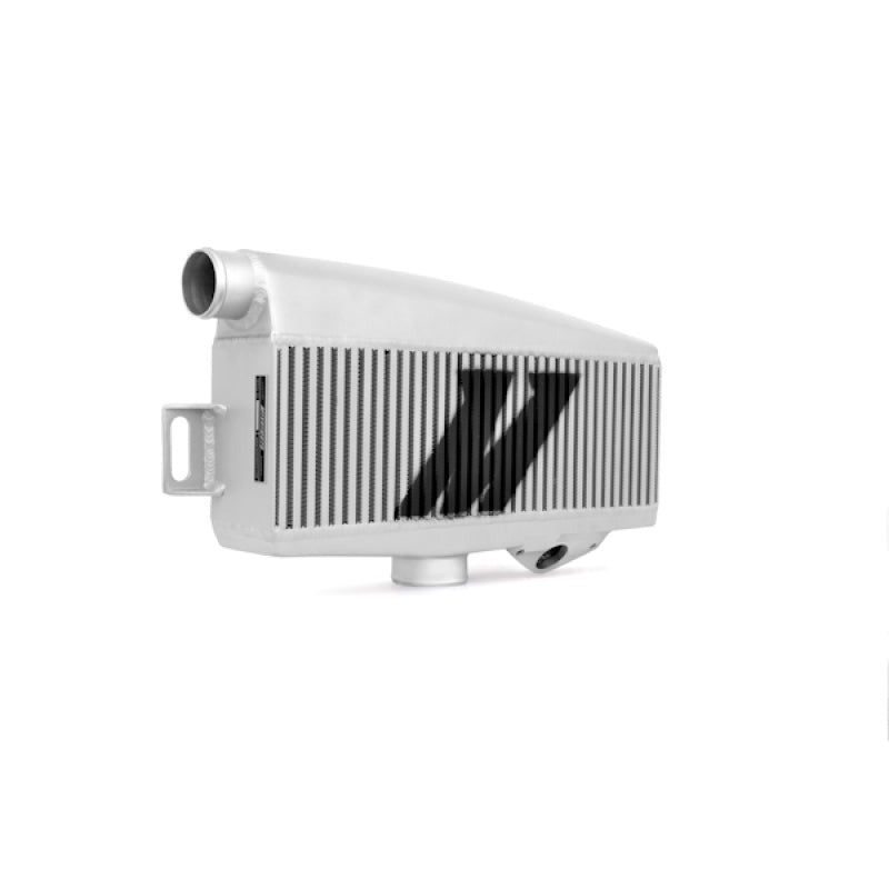 Mishimoto Subaru Top-Mount Intercooler Kit, Powder Coated Silver & Blue Hoses - 2002-2007 Subaru WRX / 2004-2007 STI