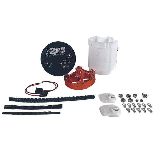 DeatschWerks X2 Series Fuel Pump Module w/o Fuel Pumps - Subaru Models (inc. 2008-2021 WRX / STI / 2008-2018 Forester / 2005-2009 Legacy)