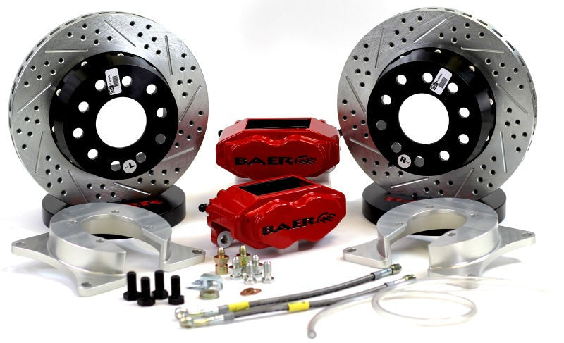 Baer Brakes Rear Ends w/ Dana 60 or Mopar 8-3/4in Car Housing Ends 11in SS4+ Rear SDZ Brake Kit - HO