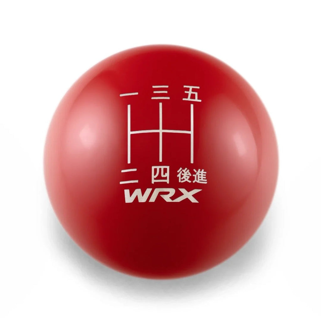 Billetworkz Weighted Shift Knob - 5 Speed WRX Japanese Engraving - Subaru WRX