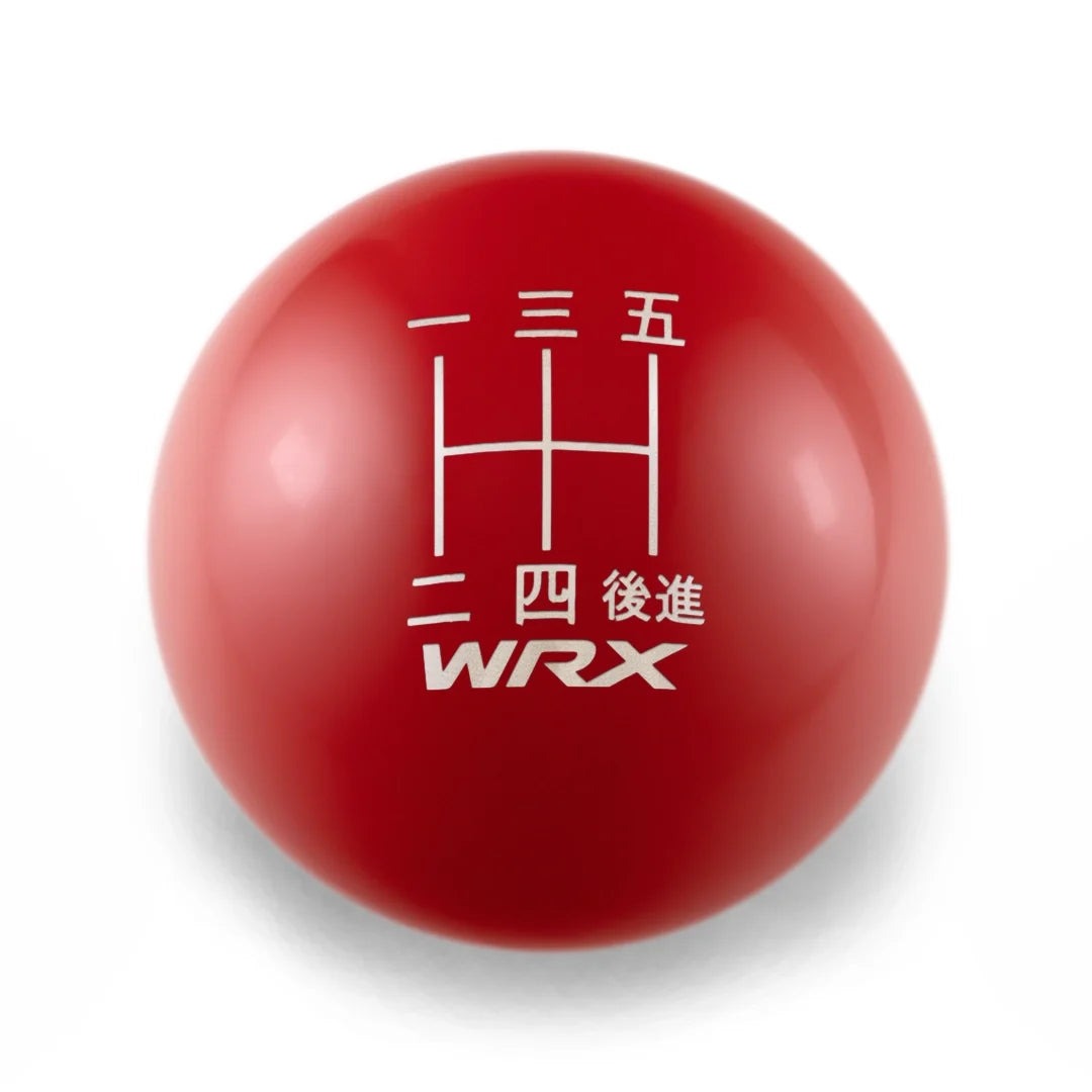 Billetworkz Weighted Shift Knob - 5 Speed WRX Japanese Engraving - Subaru WRX