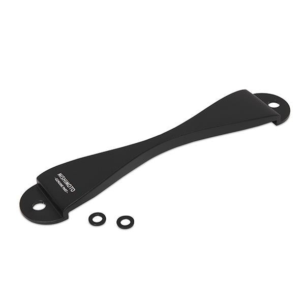 Mishimoto CNC Battery Tie-Down - Black - Multiple Subaru Applications