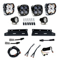 Baja Designs 21-25 Ford Raptor Squadron 2.0 Sport/S1 Fog Pocket Kit (Squadron SAE Fog) - Clear