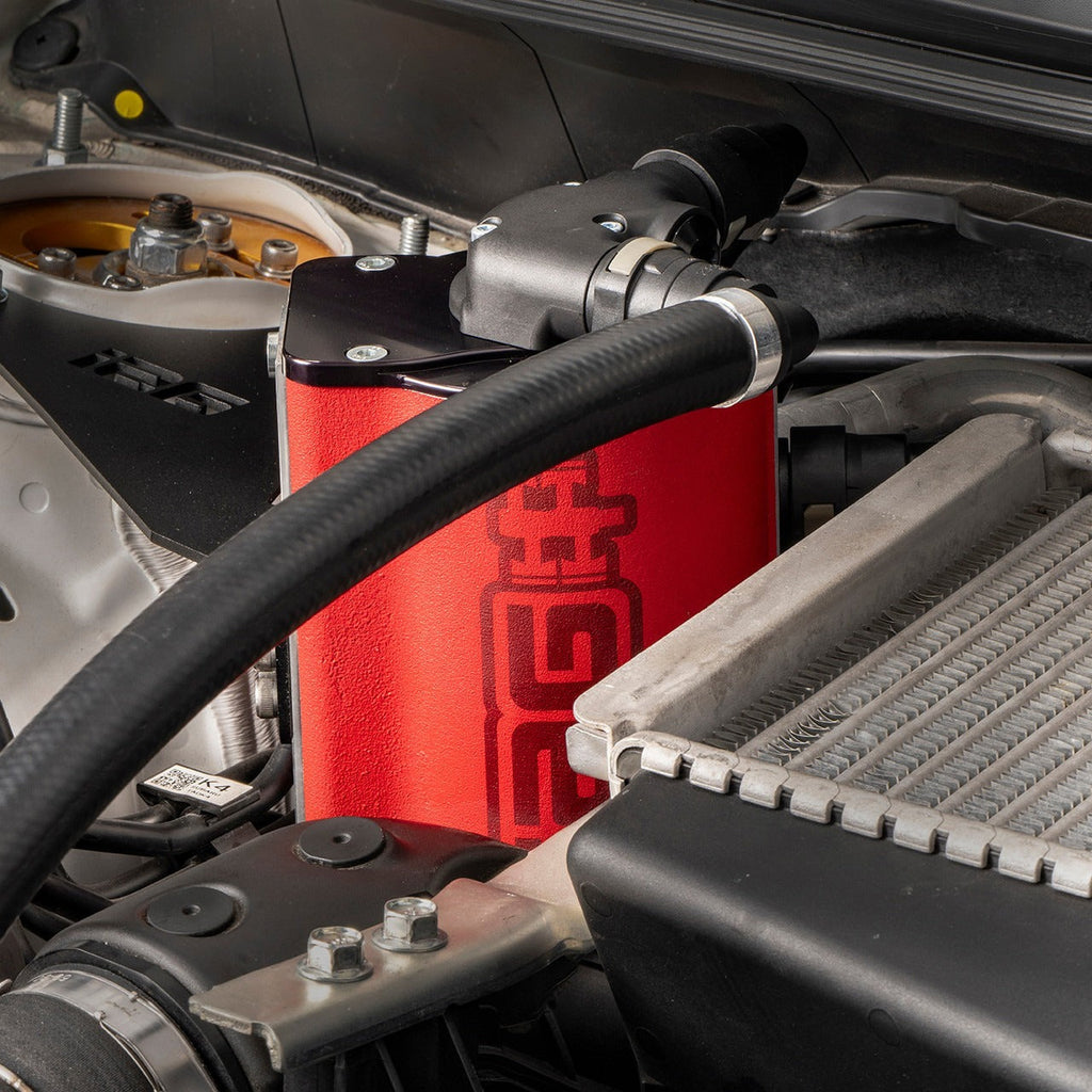 IAG Performance Air Oil Separator AOS - Red - 2008-2014 WRX / 2008-2021 STI / 2005-2009 Legacy GT