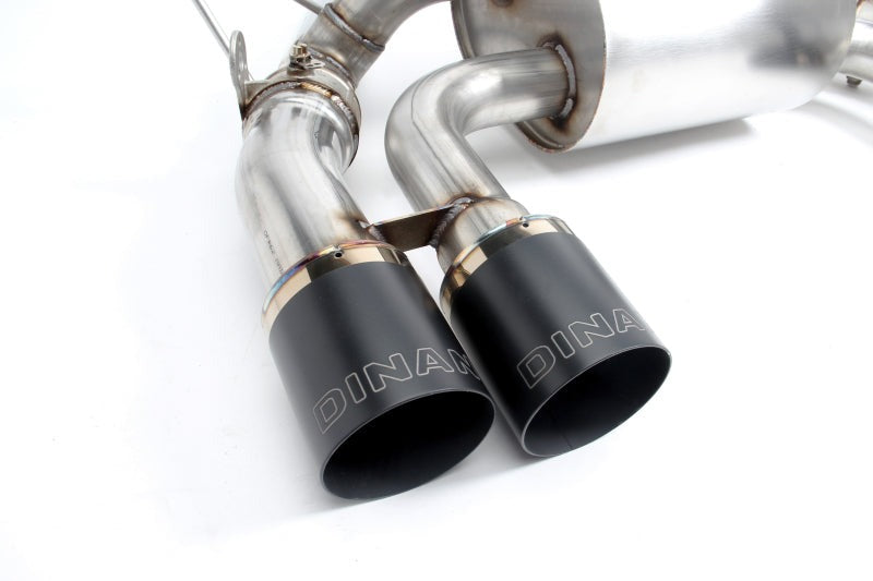 Dinan Free Flow Axle-Back Exhaust for 2015-2020 BMW M3/M4 - D660-0050-BLK