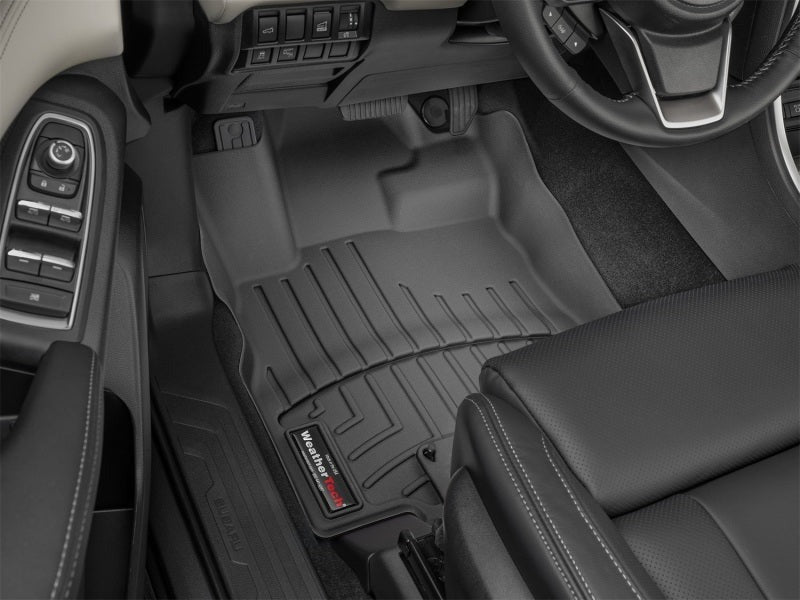 WeatherTech Front FloorLiner - Black - 2019-2023 Subaru Ascent