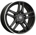 Enkei FD-05 18X7.5 5x114.3 53mm Offset 72mm Bore Black Machined Wheel (MOQ 40)