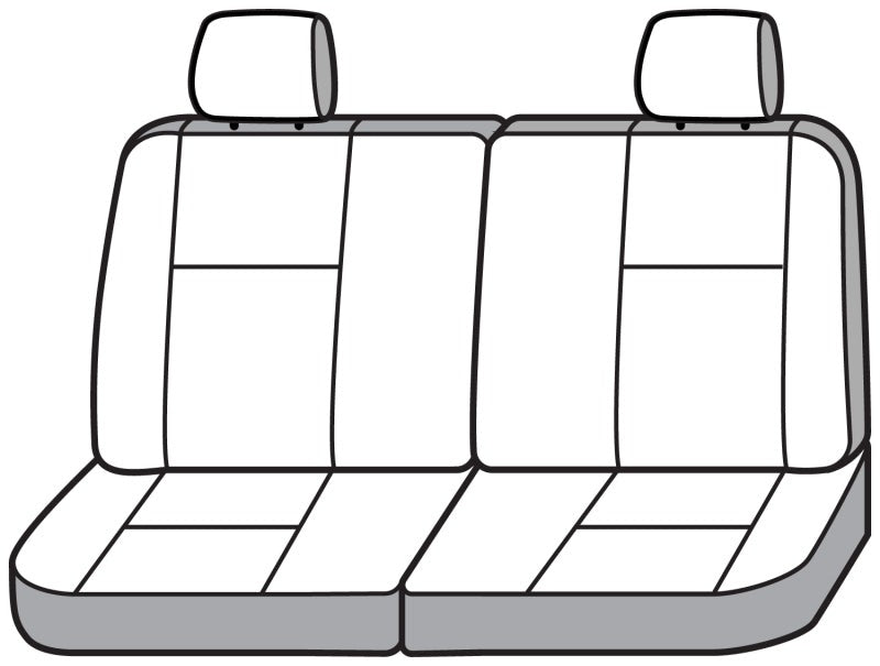 Covercraft 19-23 Ford Transit Endura Waterproof SeatSaver Third Row Seat Covers-Grey