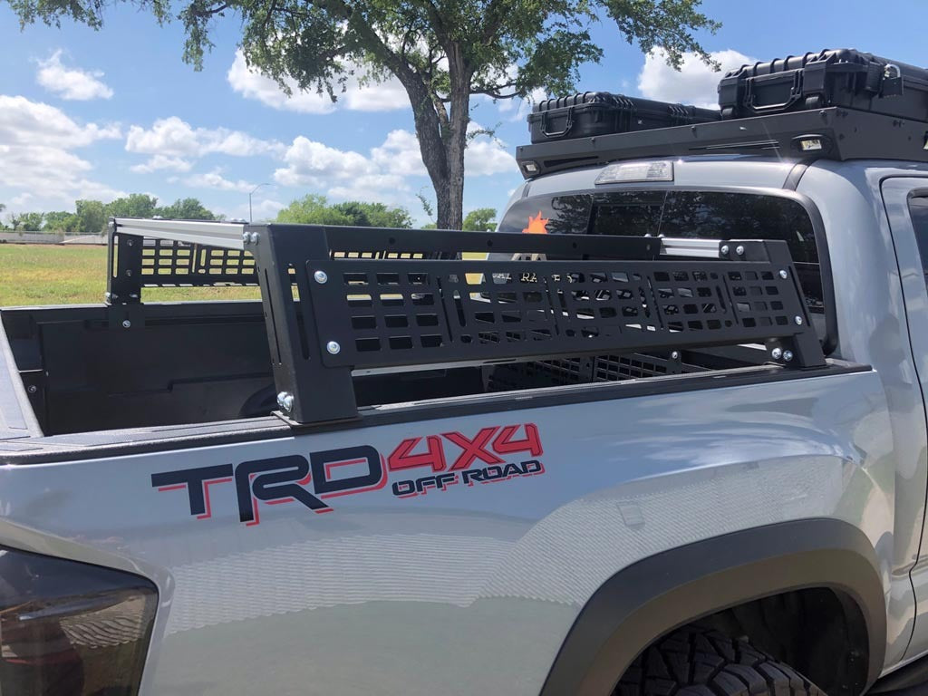 Toyota Tacoma Short Bed Cali Raised LED Overland Bed Rack fits 05-Present