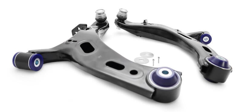SuperPro Front Lower Control Arm Set w/Bushings - 2010-2014 Subaru Legacy