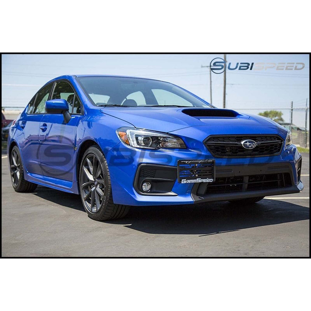 GrimmSpeed License Plate Relocation Kit - Subaru/Scion Models (inc. 2013-2016 Scion FR-S / 2018+ Subaru WRX/STI)