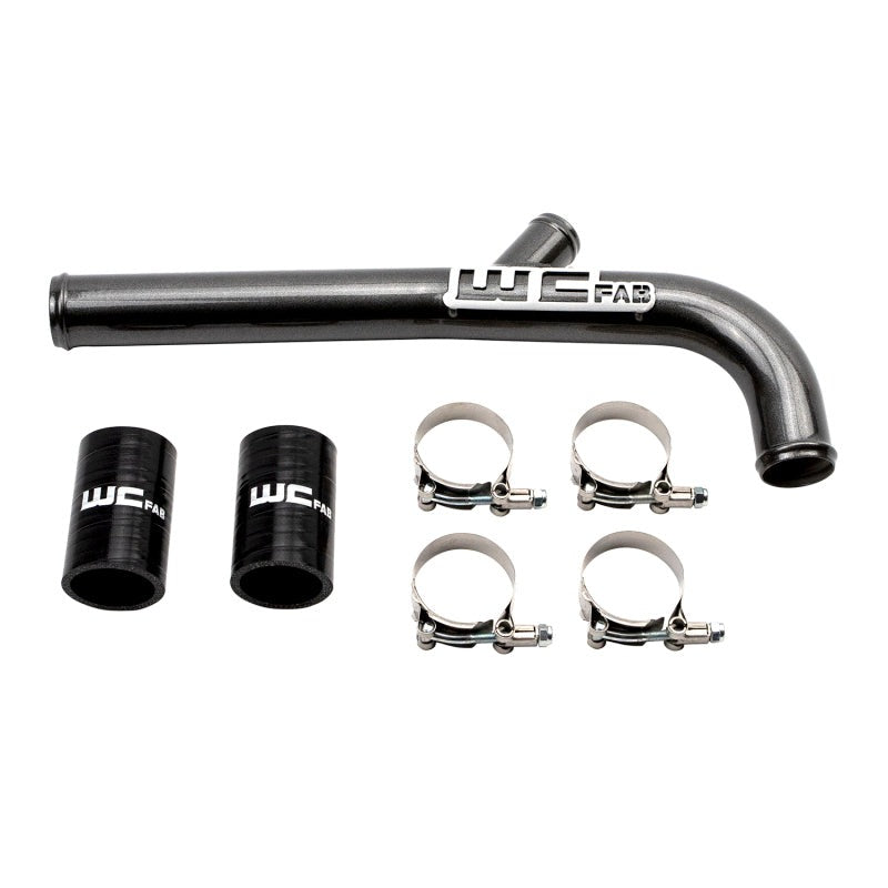 Wehrli 13-15 Cummins 6.7L (Dual Radiator) Upper Coolant Pipe - Kiwi Green