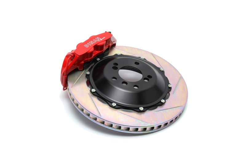 Dinan 11-13 BMW X5 (E70)/08-14 BMW X6 (E71) Red Caliper/Slotted Brake Set - Front
