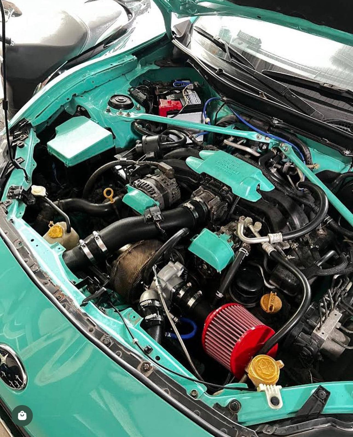 TR G670 Dual Ceramic Ball Bearing (DCBB) Turbo Kit for the 2022+ Toyota GR86 & Subaru BRZ with Billet Wheel & Billet Actuator (TR-TS1063)