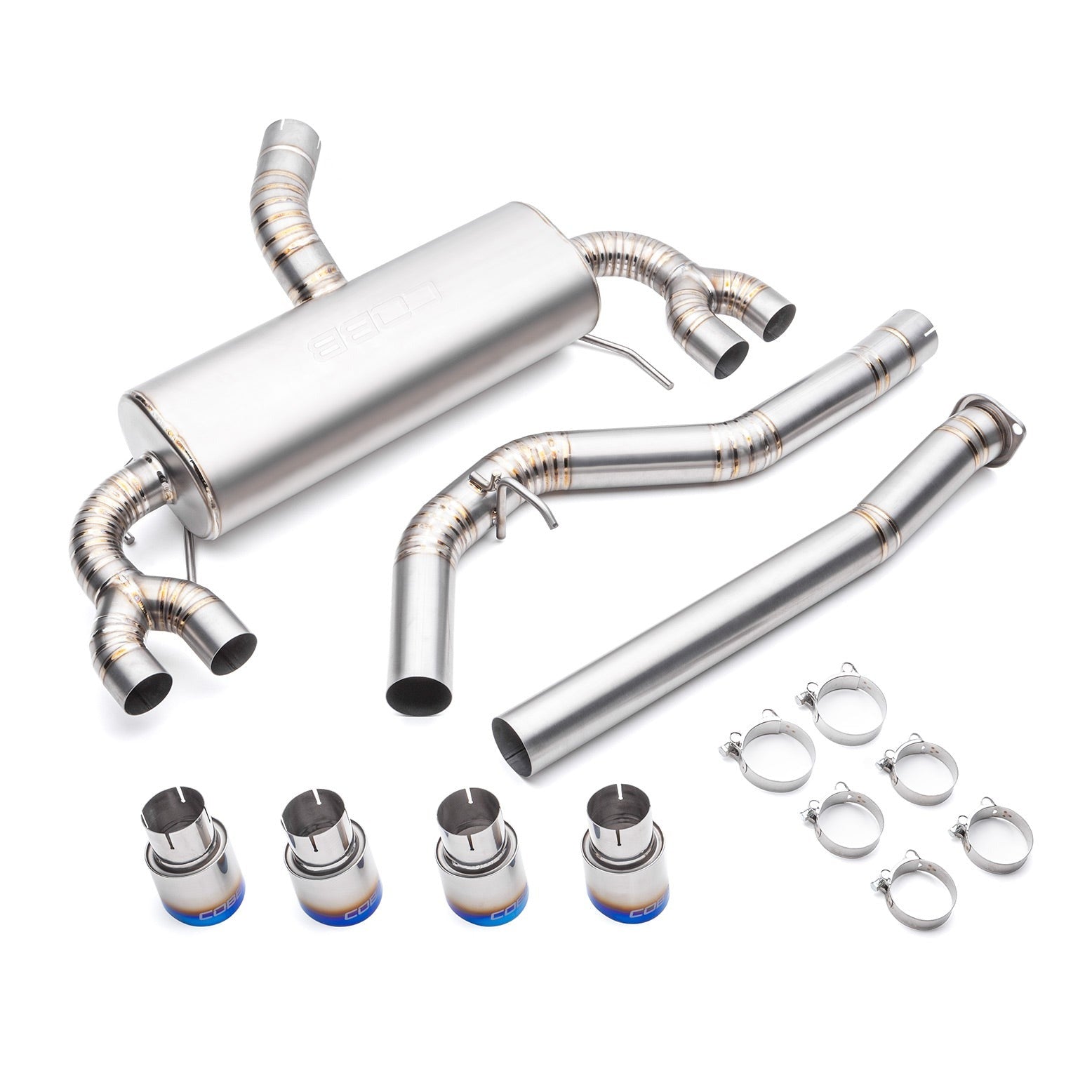 Cobb Titanium Cat Back Exhaust - 2011-2014 Subaru WRX Hatchback / 2008-2014 STI Hatchback