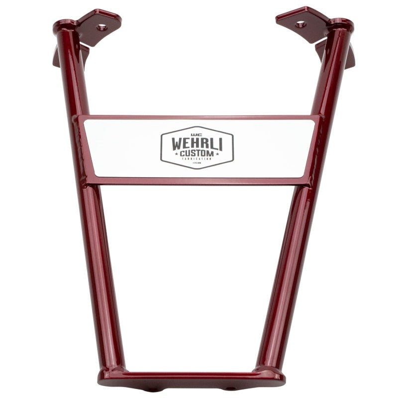 Wehrli 07.5-10 GM Duramax LMM Transfer Case Brace - WCFab Red