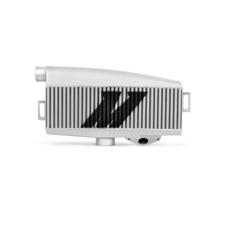 Mishimoto Subaru Top-Mount Intercooler Kit, Powder Coated Silver & Blue Hoses - 2002-2007 Subaru WRX / 2004-2007 STI
