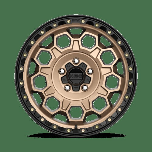 KM545 17X9 5X5.0 M-BRZ BLK LP 00MM