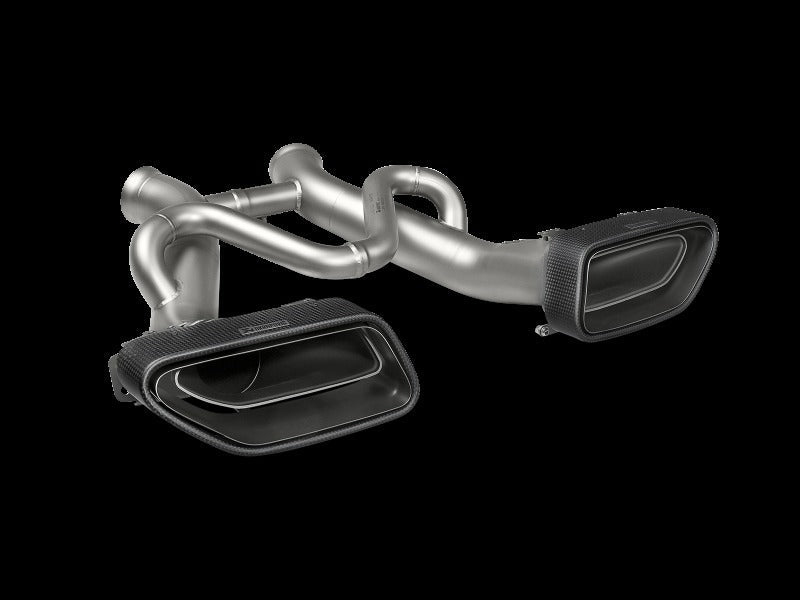 Akrapovic Slip-On Line Titanium with Carbon Tips for 2014-2017 McLaren 650S/650S Spyder - S-MC/TI/2