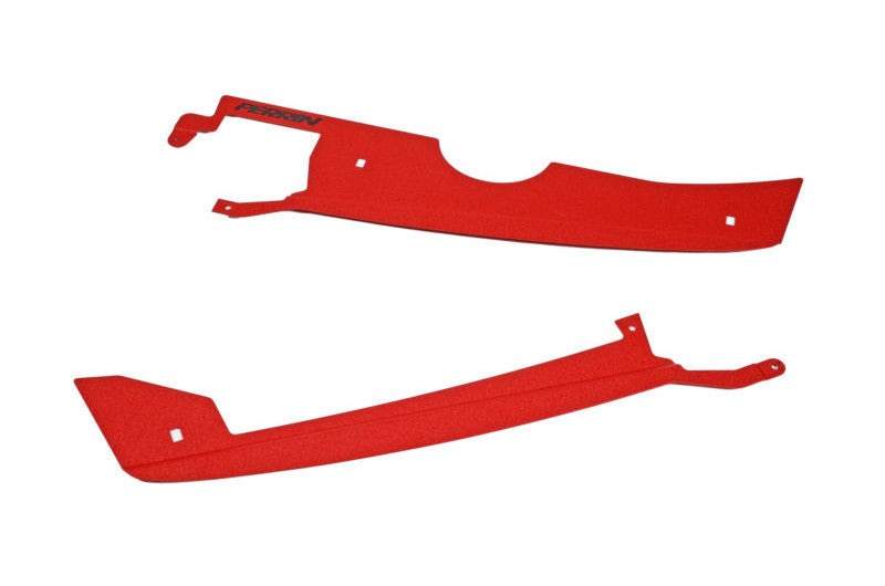 PERRIN Radiator Shroud Red - 2022-2024 Subaru WRX