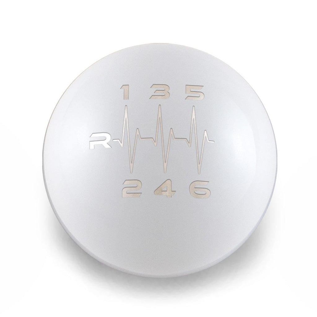 Billetworkz Weighted Shift Knob - 6 Speed Heartbeat Engraving - BRZ / GR86 2022+