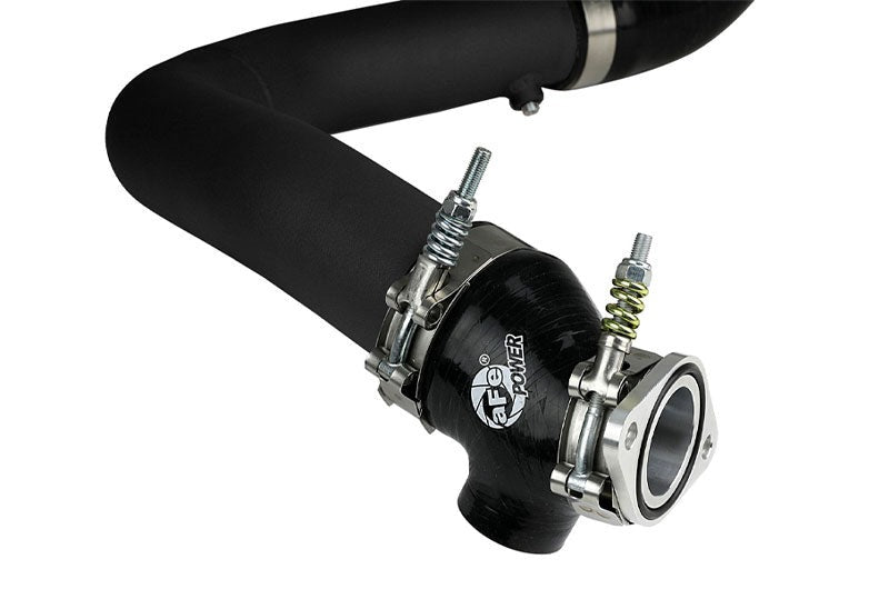 aFe BladeRunner 2.5in Aluminum Hot Side Charge Pipe 15-20 Subaru WRX 2.0T - Black