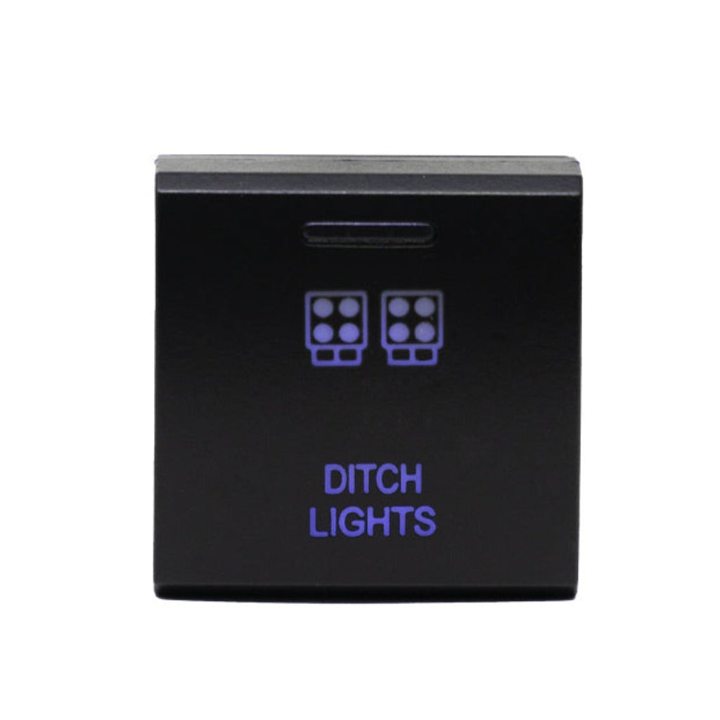 Toyota OEM Square Style "Ditch Lights" Switch CR2386