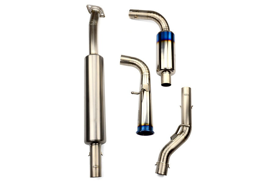 Tomei Expreme Ti Titanium Catback Exhaust Type 60S - Burnt Tip - 2013-2020 Scion FR-S / Subaru BRZ / Toyota 86