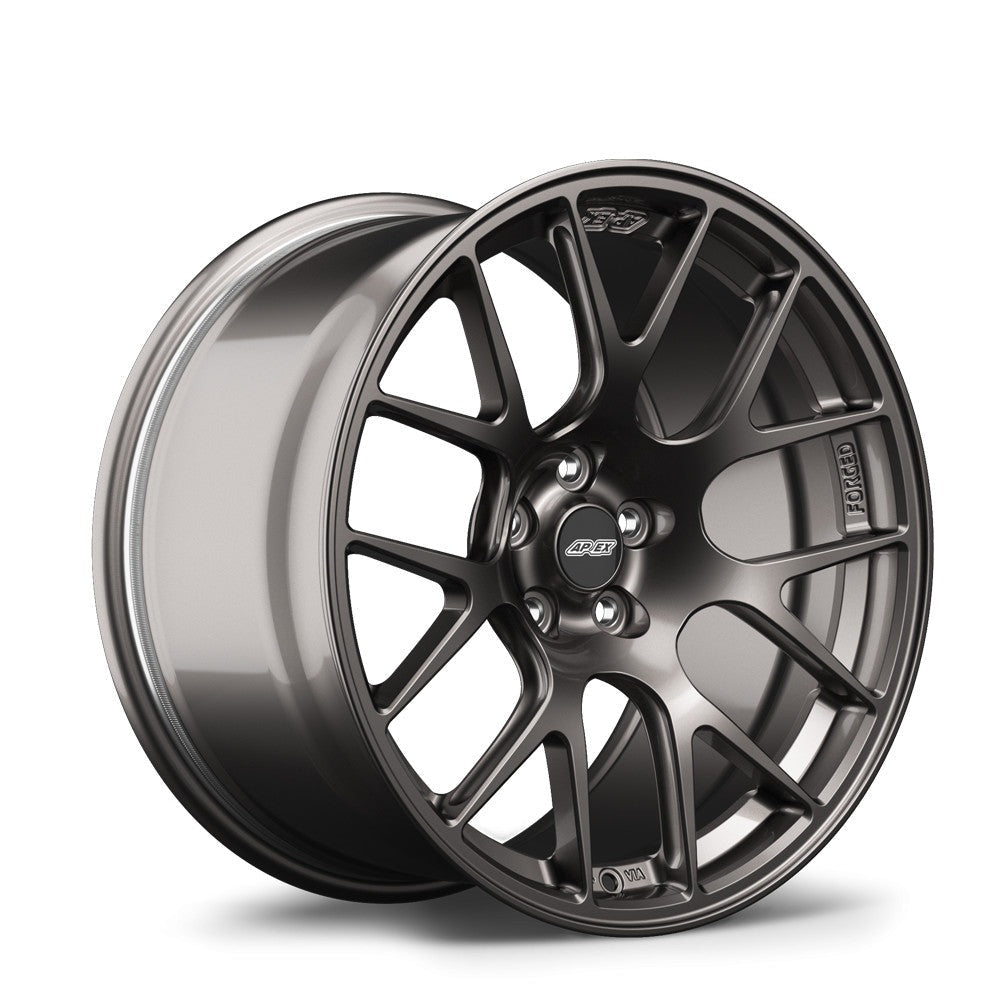 Apex EC-7R Forged Anthracite 18x9 +35 5x100 (Single Wheel) - 2013-2024 Subaru BRZ / Scion FR-S / Toyota GR86 / 2014-2018 Subaru Forester