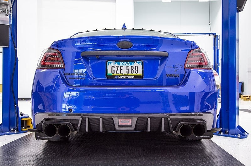 OLM LE Dry Carbon Fiber Rear Diffuser - 2015-2021 Subaru WRX / STI