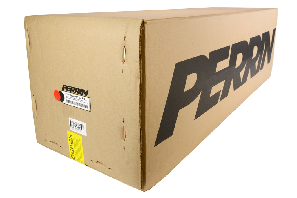 PERRIN Boost Tube Kit Red Piping with Black Couplers - 2002-2007 Subaru WRX / STI