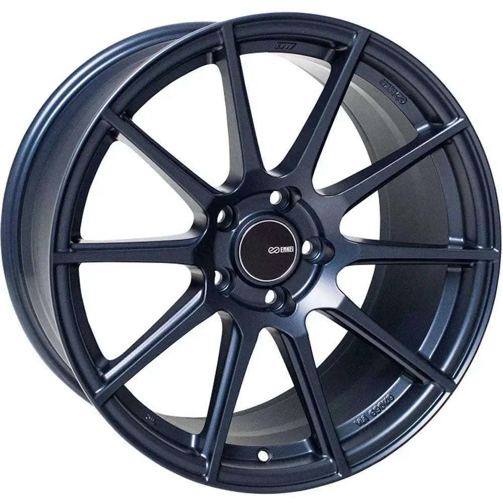 Enkei TS10 Deep Frozen Blue 18x9.5 +35 5x114.3 (Single Wheel) - 2015-2023 Subaru WRX / 2015-2021 STI / 2019-2023 Forester