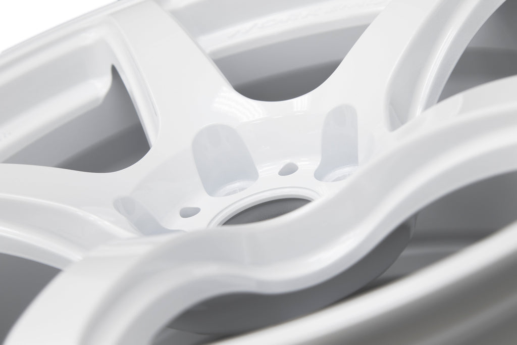 Work Wheels Emotion T5R Ice White 18x9.5 +38mm 5x114.3 (Sold as Pair) - 2015-2024 Subaru WRX / 2015-2021 STI / 2019-2024 Forester