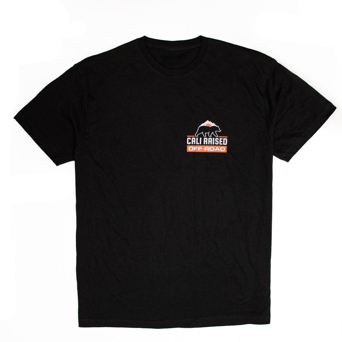 Cali Raised Off-Road "Flag" Men's Crew Neck Short-Sleeve Shirt