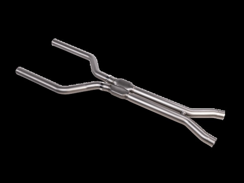 Akrapovic Evolution Link Pipe Set Titanium for 2020-23 BMW X5M (F95)/X6M (F96) - E-BM/T/11