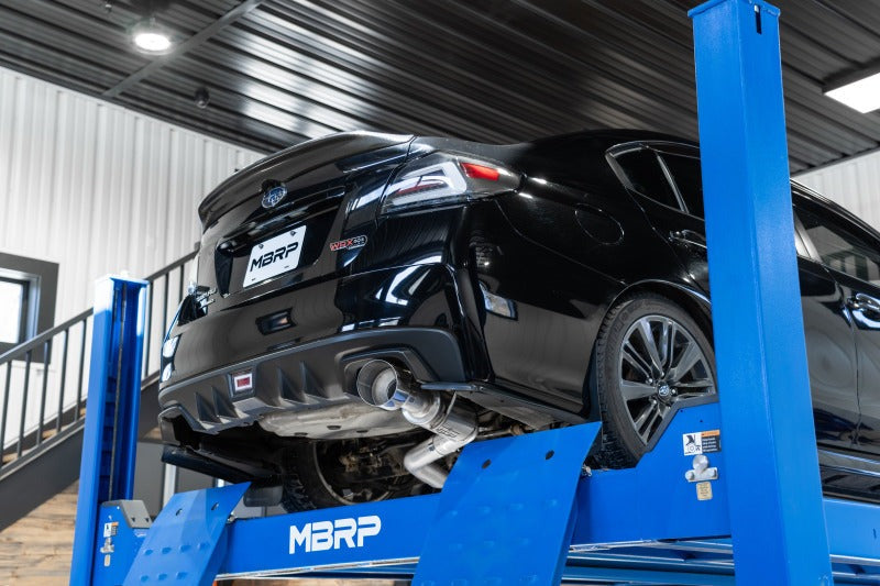 MBRP 3in Cat-Back Single Rear Exit, T304 - 2015-2021 Subaru WRX / 2015-2021 STI / 2011-2014 WRX Sedan / 2011-2014 STI Sedan