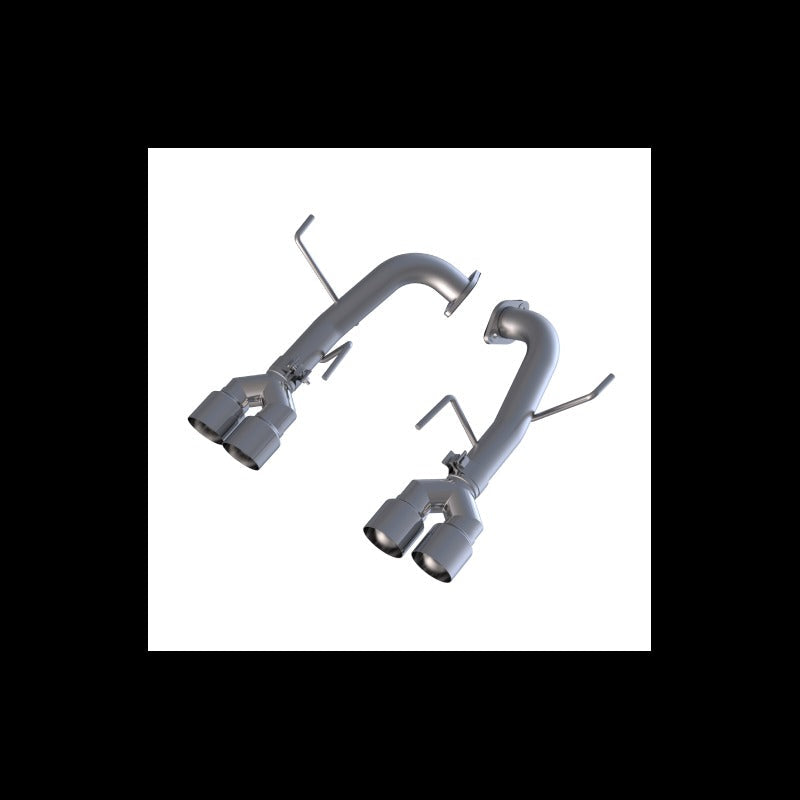 MBRP Street 2.5in Quad Tip Axle Back Exhaust - 2015-2021 Subaru WRX / STI