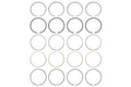 Manley Performance Piston Ring Set 99.5mm - Subaru EJ25 Turbo Models (inc. 2006-2014 WRX / 2004-2021 STI)